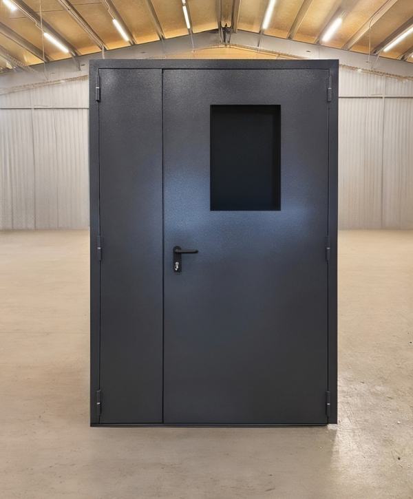 С огнестойким стеклом