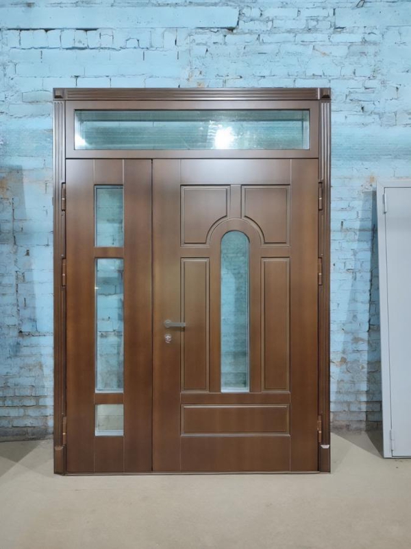 Остекленная дверь с терморазрывом